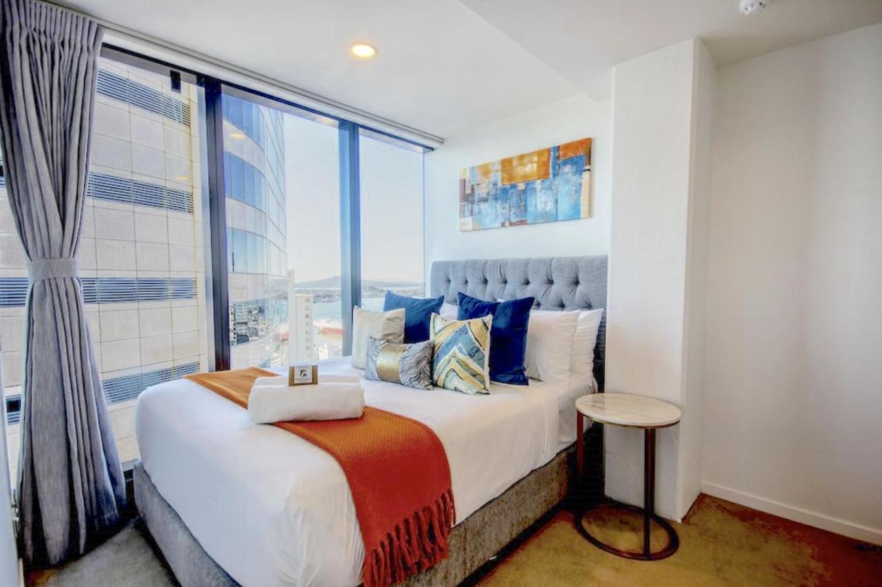 Magnificent Skytower, Sea, Habour View In Cbd Apartment Auckland Exterior foto