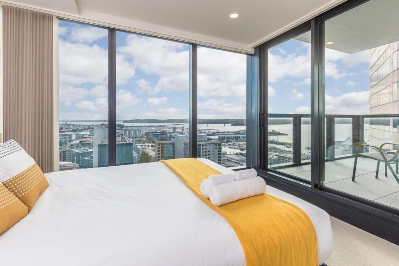 Magnificent Skytower, Sea, Habour View In Cbd Apartment Auckland Exterior foto